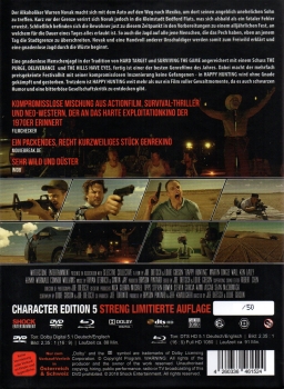 Happy Hunting - Run for your Life - 2-Disc Limited Uncut Mediabook von Shock Entertainment - Limitiert auf 50 Stück & nummeriert - Character Edition 5 - DVD & Blu-ray - Neu & OVP